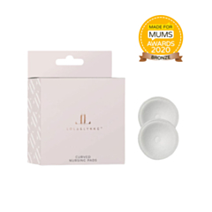 Taaskasutatavad rinnapadjad bambusest (2 paari)