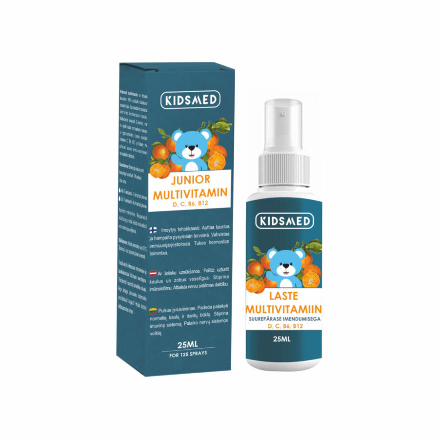 Kidsmedi sprei multivitamiin lastele