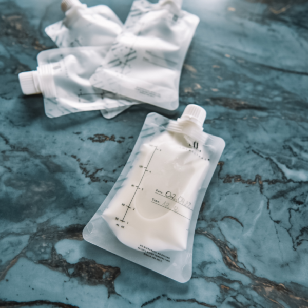 Lola&Lykke rinnapiima säilituskotid (30tk) + adapter