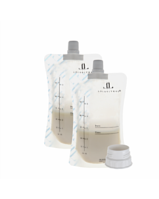 Lola&Lykke rinnapiima säilituskotid (10tk) + adapter